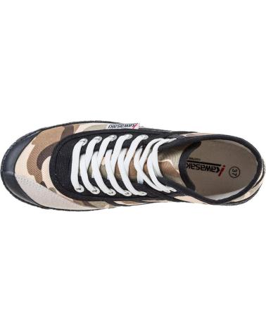 Sapatos Desportivos de Mulher kawasaki CAMO CANVAS BOOT K202418 8885 VARIOUS BROWN 8885 VARIOUS BROWN