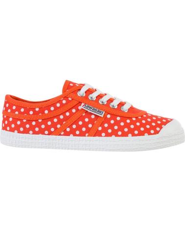 Zapatillas deporte de Mujer y Hombre KAWASAKI POLKA CANVAS SHOE K202421 5030 CHERRY TOMATO