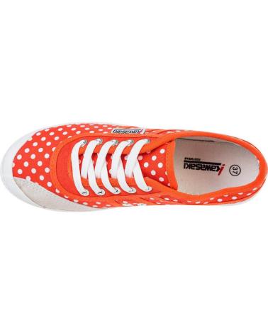 Zapatillas deporte de Mujer y Hombre KAWASAKI POLKA CANVAS SHOE K202421 5030 CHERRY TOMATO