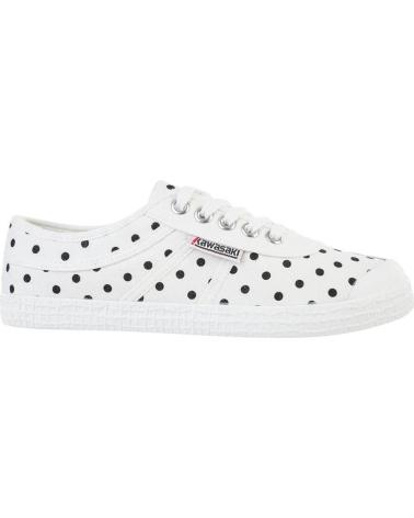 Zapatillas deporte de Mujer y Hombre KAWASAKI POLKA CANVAS SHOE K202421 1024 MARSHMALLOW