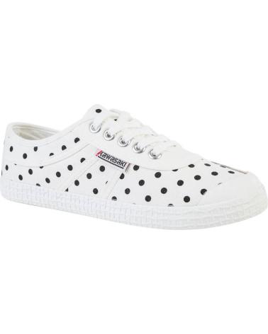 Zapatillas deporte de Mujer y Hombre KAWASAKI POLKA CANVAS SHOE K202421 1024 MARSHMALLOW