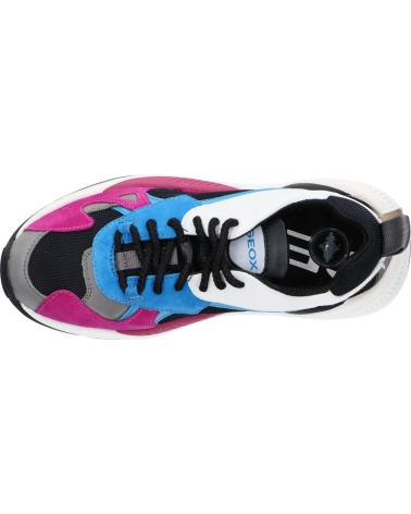 Sportschuhe für Damen GEOX T94BUA 02214 T02 C4D9B AZURE-BLACK