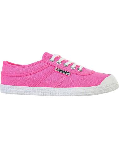 Deportivas de Mujer KAWASAKI ORIGINAL NEON CANVAS SHOE K202428 4014 KNOCKOUT PINK