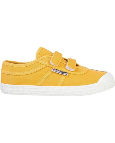 Deportivas de Niña y Niño KAWASAKI ORIGINAL KIDS SHOE W-VELCRO K202432 5005 GOLDEN ROD