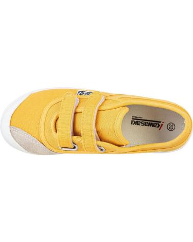Deportivas de Niña y Niño KAWASAKI ORIGINAL KIDS SHOE W-VELCRO K202432 5005 GOLDEN ROD