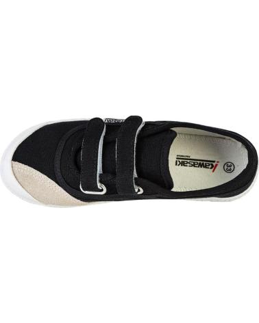 Deportivas de Niña y Niño KAWASAKI ORIGINAL KIDS SHOE W-VELCRO K202432 1001 BLACK