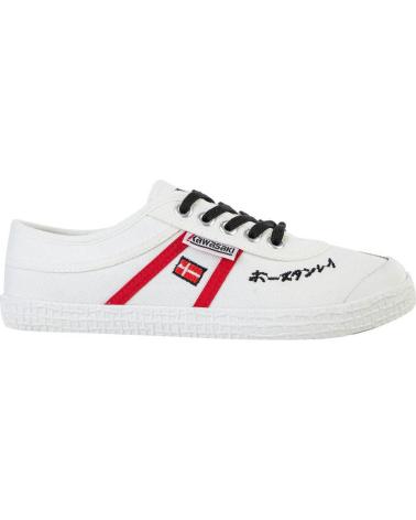Deportivas de Mujer y Hombre y Niño KAWASAKI SIGNATURE CANVAS SHOE K202601 1002 WHITE