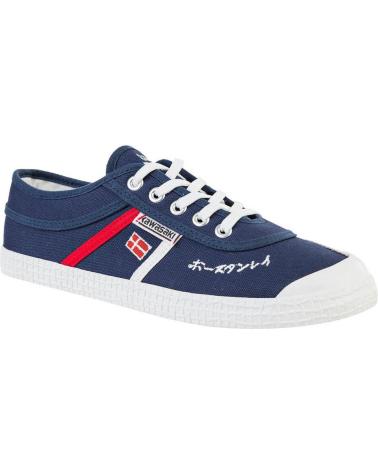 Zapatillas deporte de Mujer y Hombre KAWASAKI SIGNATURE CANVAS SHOE K202601 2002 NAVY
