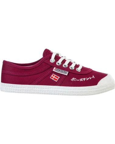 Zapatillas deporte de Mujer y Hombre KAWASAKI SIGNATURE CANVAS SHOE K202601 4055 BEET RED