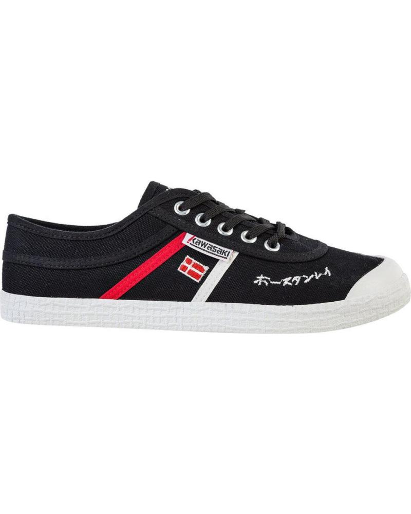 Zapatillas deporte de Mujer y Hombre KAWASAKI SIGNATURE CANVAS SHOE K202601 1001 BLACK