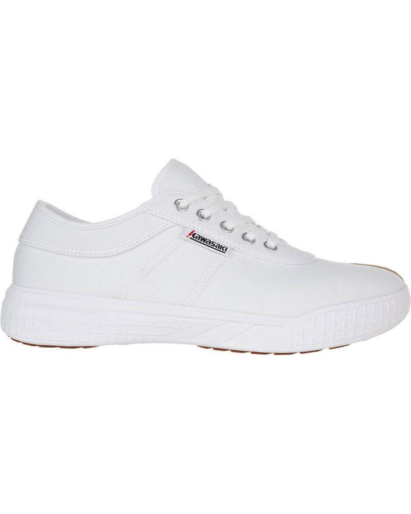 Zapatillas deporte de Mujer y Hombre KAWASAKI LEAP CANVAS SHOE K204413 1002 WHITE