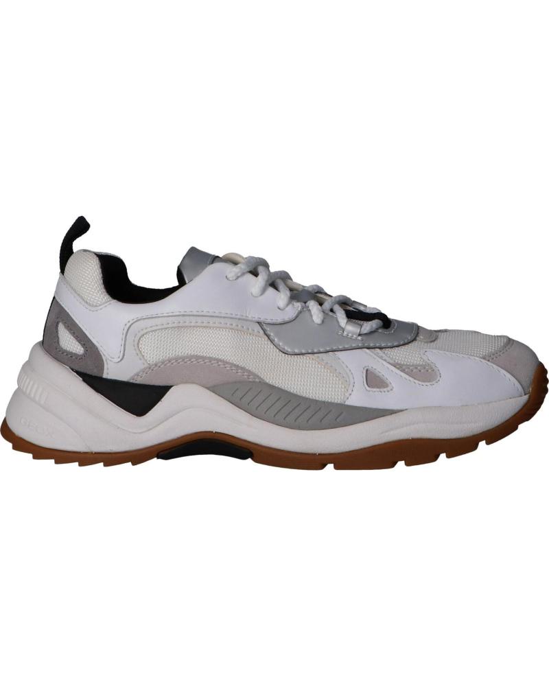 Sapatilhas de Mulher e Homem GEOX T94BUA 02214 T02 C1S1Z PAPYRUS-WHITE
