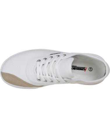 Zapatillas deporte de Mujer y Hombre KAWASAKI LEAP CANVAS SHOE K204413 1002 WHITE