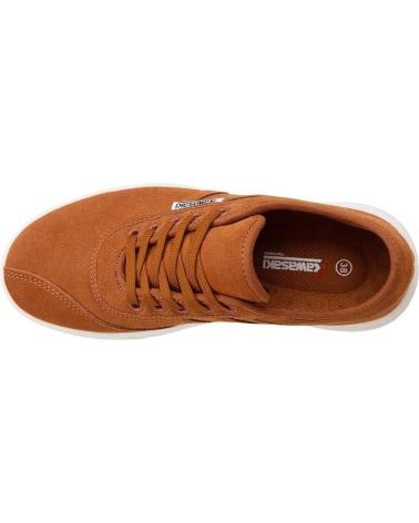 Zapatillas deporte de Mujer y Hombre KAWASAKI LEAP SUEDE SHOE K204414 5069 ADOBE