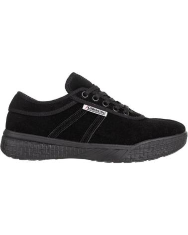 Zapatillas deporte de Mujer y Hombre KAWASAKI LEAP SUEDE SHOE K204414 1001S BLACK SOLID
