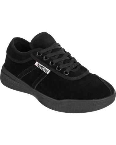 Zapatillas deporte de Mujer y Hombre KAWASAKI LEAP SUEDE SHOE K204414 1001S BLACK SOLID