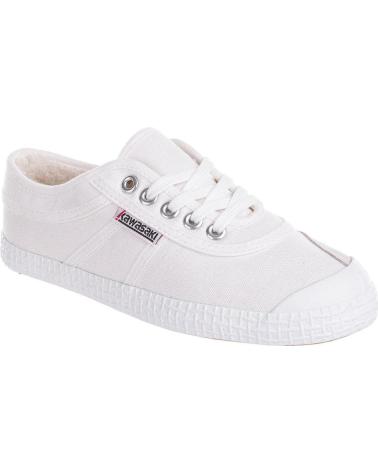 Zapatillas deporte pour Femme et Homme KAWASAKI ORIGINAL TEDDY CANVAS SHOE K204501 1002 WHITE