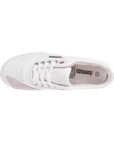 Zapatillas deporte pour Femme et Homme KAWASAKI ORIGINAL TEDDY CANVAS SHOE K204501 1002 WHITE