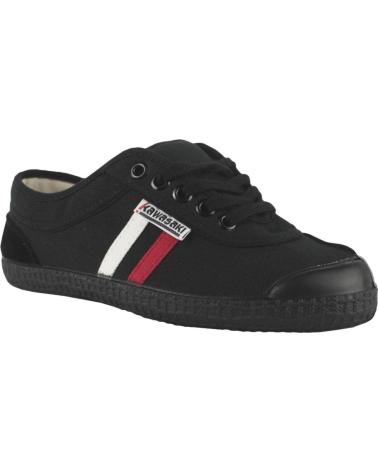 Zapatillas deporte de Mujer y Hombre KAWASAKI RETRO 23 CANVAS SHOE K23 60W BLACK STRIPE WHT-RED