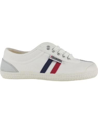 Zapatillas deporte de Mujer y Hombre KAWASAKI RETRO 23 CANVAS SHOE K23 01W WHITE RETRO