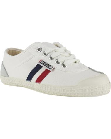 Zapatillas deporte de Mujer y Hombre KAWASAKI RETRO 23 CANVAS SHOE K23 01W WHITE RETRO