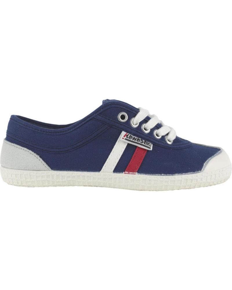 Zapatillas deporte de Hombre kawasaki RETRO 23 CANVAS SHOE K23 90W NAVY STRIPE 90W NAVY STRIPE