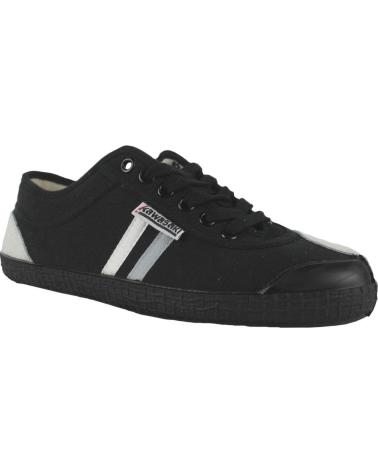 Sportivo per Donna e Uomo e Bambino KAWASAKI RETRO 23 CANVAS SHOE K23 W0260 BLACK STRIPE BLACK OUTSOLE
