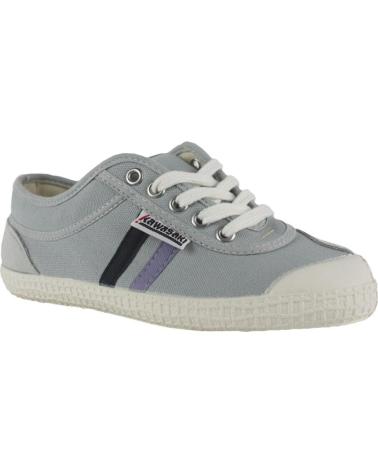 Deportivas de Mujer y Hombre y Niño KAWASAKI RETRO 23 CANVAS SHOE K23 20W MOUSE GREY LGHT PURPLE-PINK