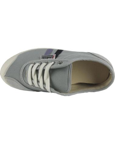 Deportivas de Mujer y Hombre y Niño KAWASAKI RETRO 23 CANVAS SHOE K23 20W MOUSE GREY LGHT PURPLE-PINK