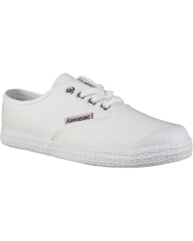 Zapatillas deporte de Mujer KAWASAKI BASE CANVAS SHOE K202405 1002 WHITE