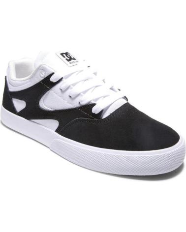 Scarpe sport per Uomo DC SHOES KALIS VULC WHITE-BLACK-BLACK WLK