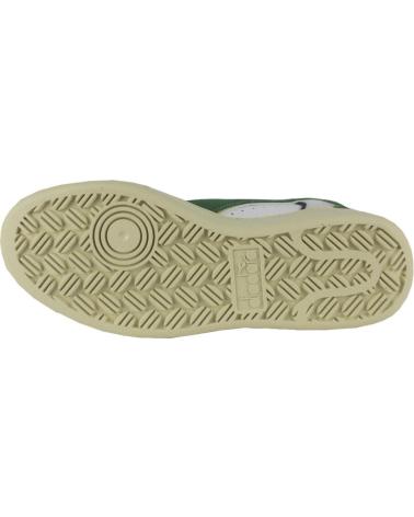 Zapatillas deporte de Hombre DIADORA MAGIC BASKET DEMI CUT SUEDE LEATHER C1912 VERDE-BEIGE