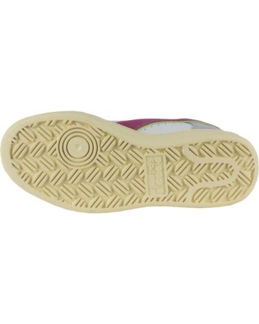 Deportivas de Mujer y Niño DIADORA MAGIC BASKET LOW WM C9736 BLANCO-GRIS