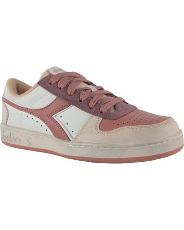 Deportivas de Mujer y Niña DIADORA MAGIC BASKET LOW ICONA WN C9865 CORAL
