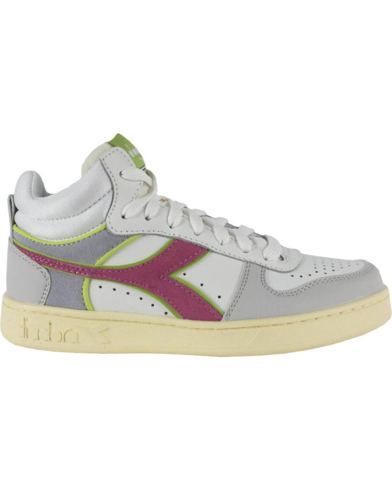 Zapatillas deporte de Mujer DIADORA MAGIC BASKET DEMI WN C9736 BLANCO-GRIS