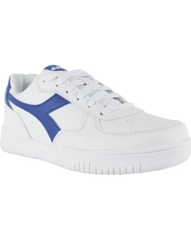 Deportivas de Mujer y Niña y Niño DIADORA RAPTOR LOW GS C3144 BLANCO-AZUL