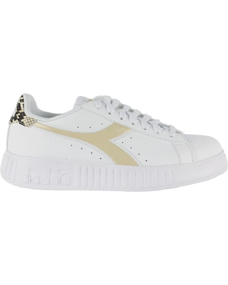 Deportivas de Mujer y Niña DIADORA STEP P DOUBLE SKIN C20006 BLANCO-BEIGE