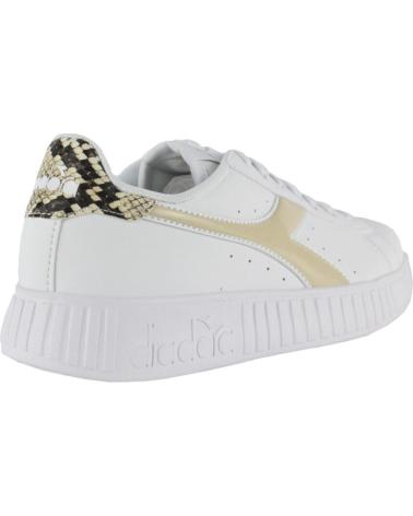 Deportivas de Mujer y Niña DIADORA STEP P DOUBLE SKIN C20006 BLANCO-BEIGE