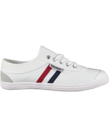 Deportivas de Hombre KAWASAKI RETRO CANVAS SHOE K192496 1002 WHITE