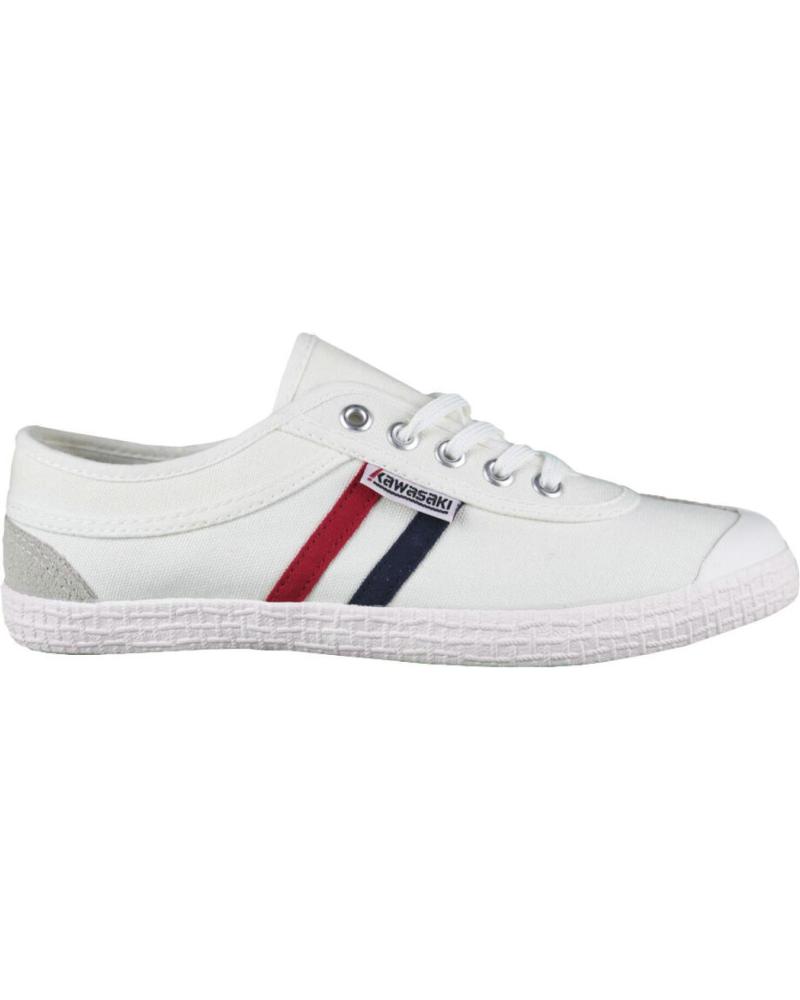 Deportivas de Hombre KAWASAKI RETRO CANVAS SHOE K192496 1002 WHITE