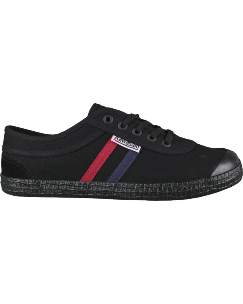 Deportivas de Hombre KAWASAKI RETRO CANVAS SHOE K192496 1001S BLACK SOLID