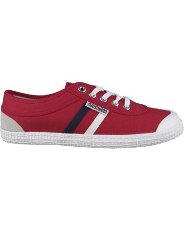 Deportivas de Hombre KAWASAKI RETRO CANVAS SHOE K192496 4012 FIERY RED
