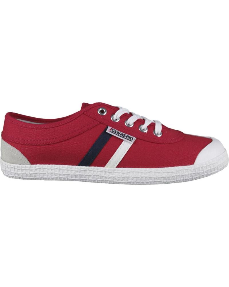 Deportivas de Hombre KAWASAKI RETRO CANVAS SHOE K192496 4012 FIERY RED