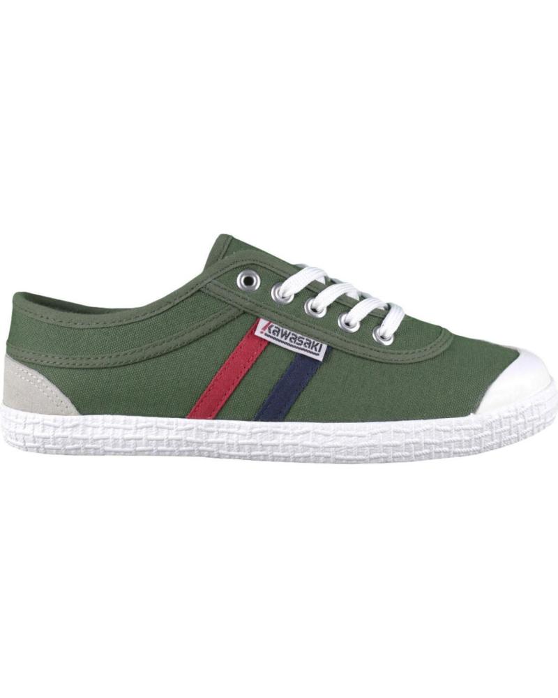 Deportivas de Hombre KAWASAKI RETRO CANVAS SHOE K192496 3026 BLACK FOREST