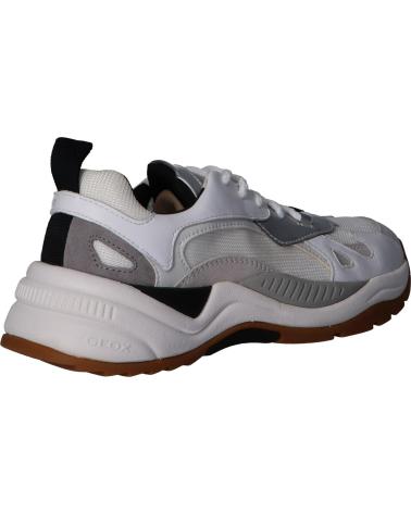 Sapatilhas de Mulher e Homem GEOX T94BUA 02214 T02 C1S1Z PAPYRUS-WHITE