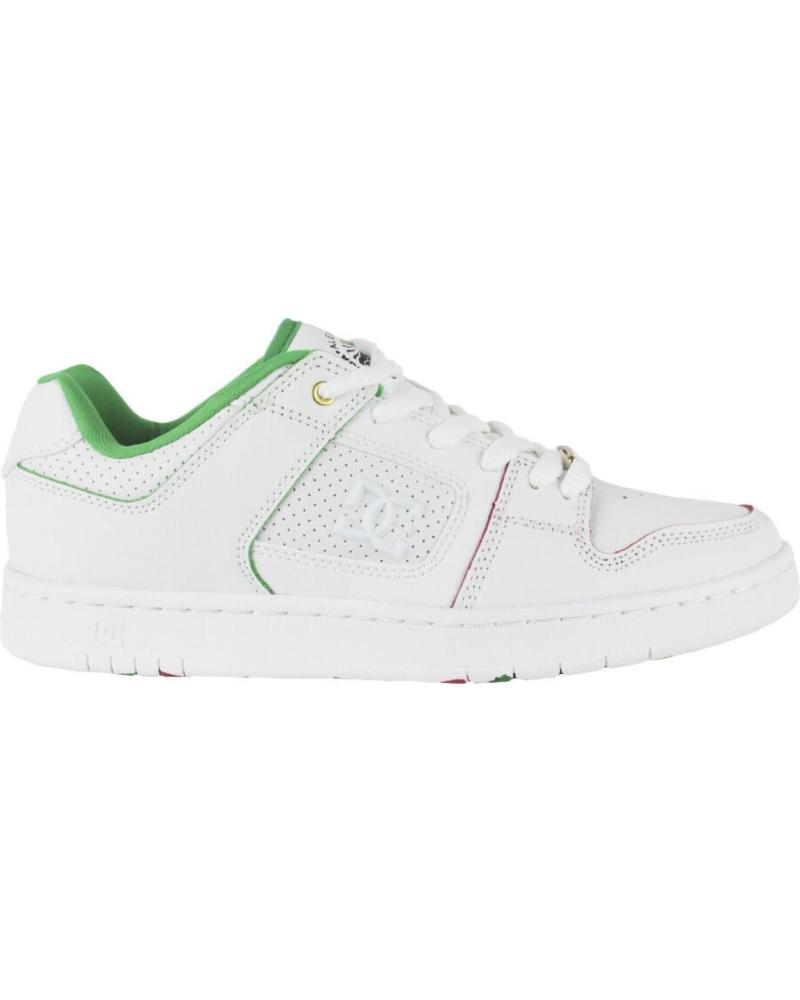 Zapatillas deporte de Hombre DC SHOES MANTECA ALEXIS WHITE-RED WRD