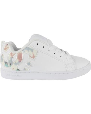 Zapatillas deporte de Mujer DC SHOES COURT GRAFFIK WHITE-PRINT WPT