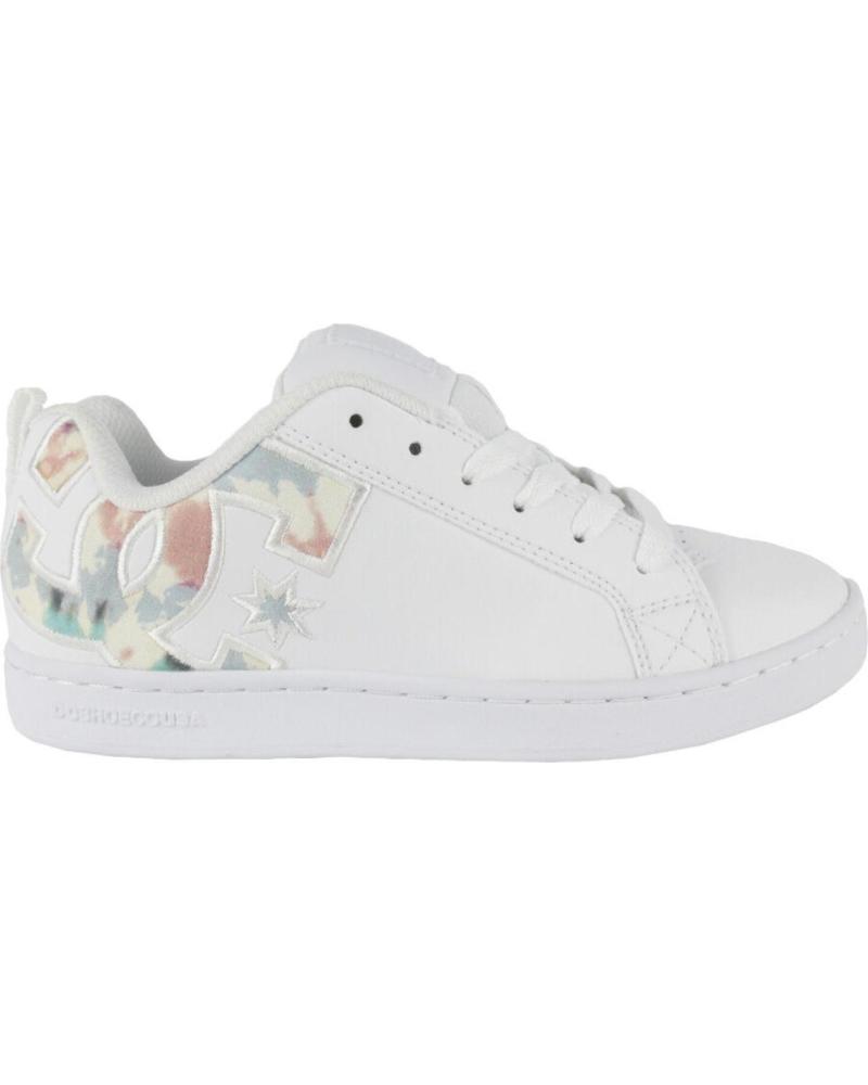Zapatillas deporte de Mujer DC SHOES COURT GRAFFIK WHITE-PRINT WPT