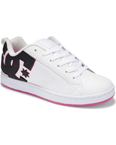 Zapatillas deporte de Mujer DC SHOES COURT GRAFFIK BLACK-WHITE-CRAZY PINK BW1