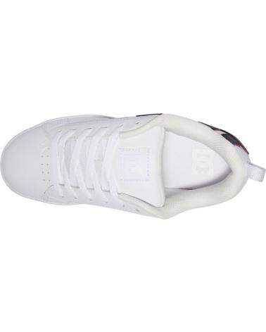Zapatillas deporte de Mujer DC SHOES COURT GRAFFIK BLACK-WHITE-CRAZY PINK BW1